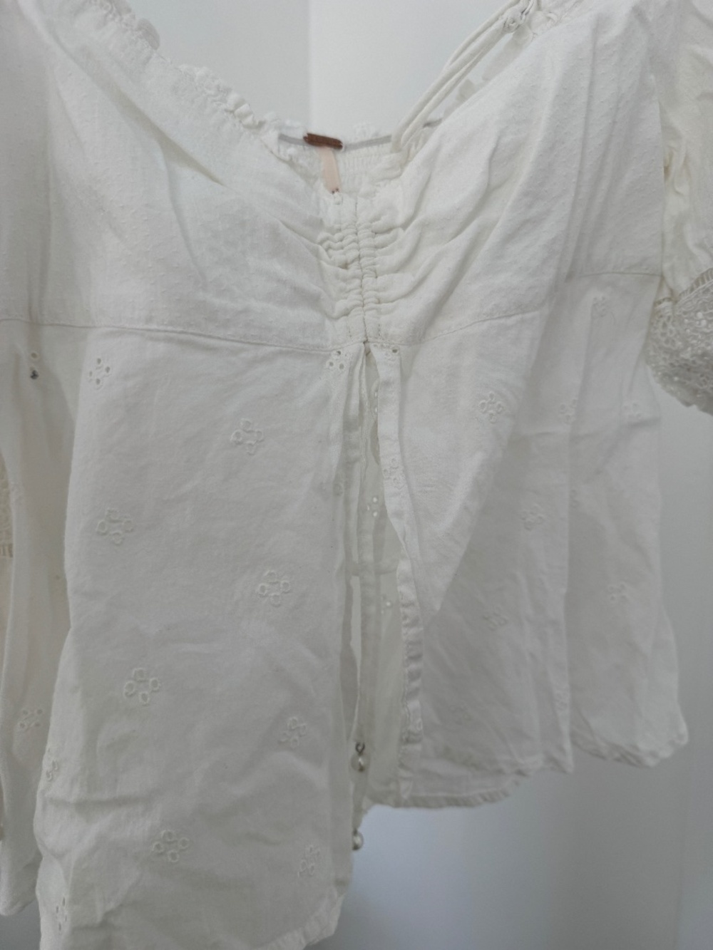 Free people white top